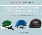 DỊCH VỤ IN LOGO LÊN NÓN BẢO HIỂM THEO YÊU CẦU