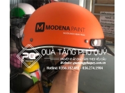 MŨ BẢO HIỂM MÀU CAM SƠN MỜ