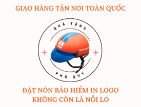 GIAO HÀNG TẬN NƠI TOÀN QUỐC - ĐẶT NÓN BẢO HIỂM IN LOGO KHÔNG CÒN LÀ NỖI LO