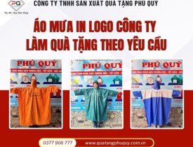 ÁO MƯA IN LOGO CÔNG TY THEO YÊU CẦU GIÁ BAO NHIÊU? BẢNG GIÁ XƯỞNG CHI TIẾT 2026