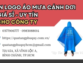 IN LOGO ÁO MƯA CÁNH DƠI TRONG CHIẾN LƯỢC MARKETING CỦA CÔNG TY