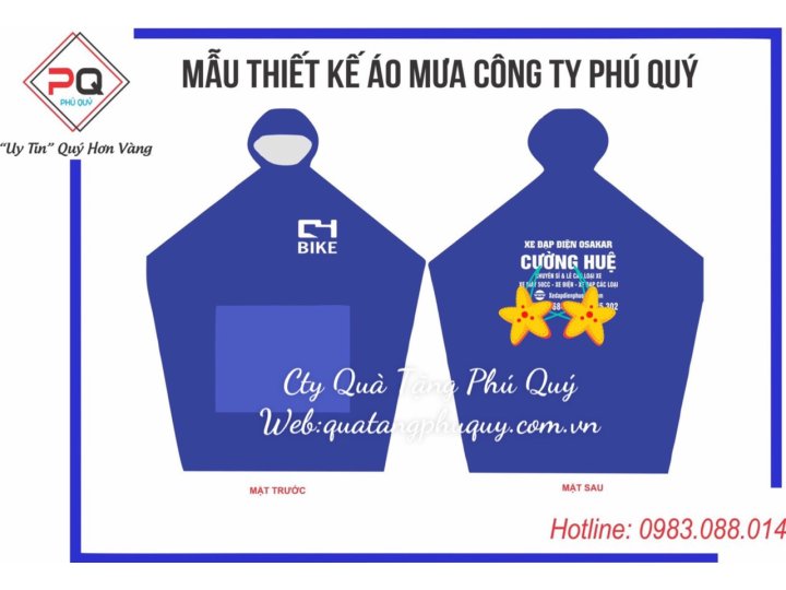 IN ÁO MƯA XE ĐIỆN OSAKAR