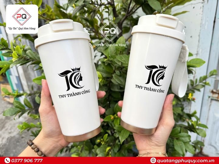 BÌNH GIỮ NHIỆT IN LOGO THẨM MỸ VIỆN